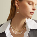 HYADES FRESHWATER PEARL EARRINGS