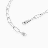 ASTERIA TEXTURED CHAIN NECKLACE