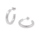 SQUARE LOOP EARRINGS