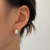 CHUNKY BOLD HUGGIE HOOP EARRINGS