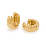 CHUNKY BOLD HUGGIE HOOP EARRINGS