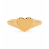 HEART SIGNET RING