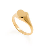 HEART SIGNET RING