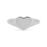 HEART SIGNET RING