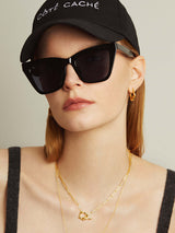 Unique hoop earrings