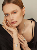 Gold hoop earrings