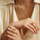 Layered ring