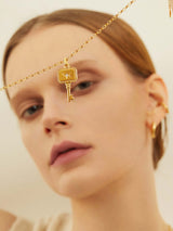Key pendant necklace