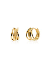 Double hoop earrings