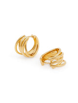 Gold huggies