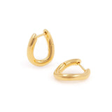 Gold hoop earrings for women