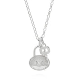 CÔTÊ CACHÉ LOCK & KEY CHAIN NECKLACE