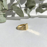 Mens signet ring