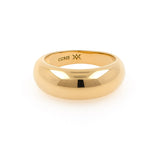 Gold chunky ring
