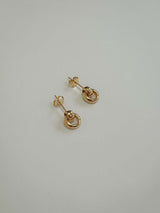 Small hoop earrings