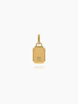 Square pendant necklace