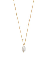 PURE PEARL PENDANT GOLD NECKLACE
