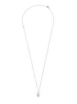 PURE PEARL PENDAN NECKLACE SILVER