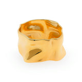 GOLD WAVE RING