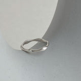FLUID WAVE STACKING RING