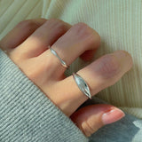 FLUID WAVE STACKING RING