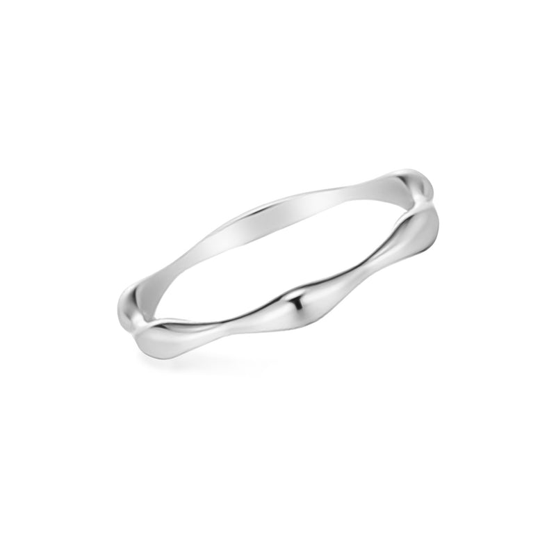 FLUID WAVE STACKING RING