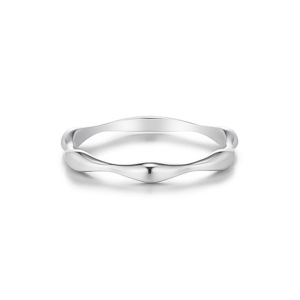 FLUID WAVE STACKING RING