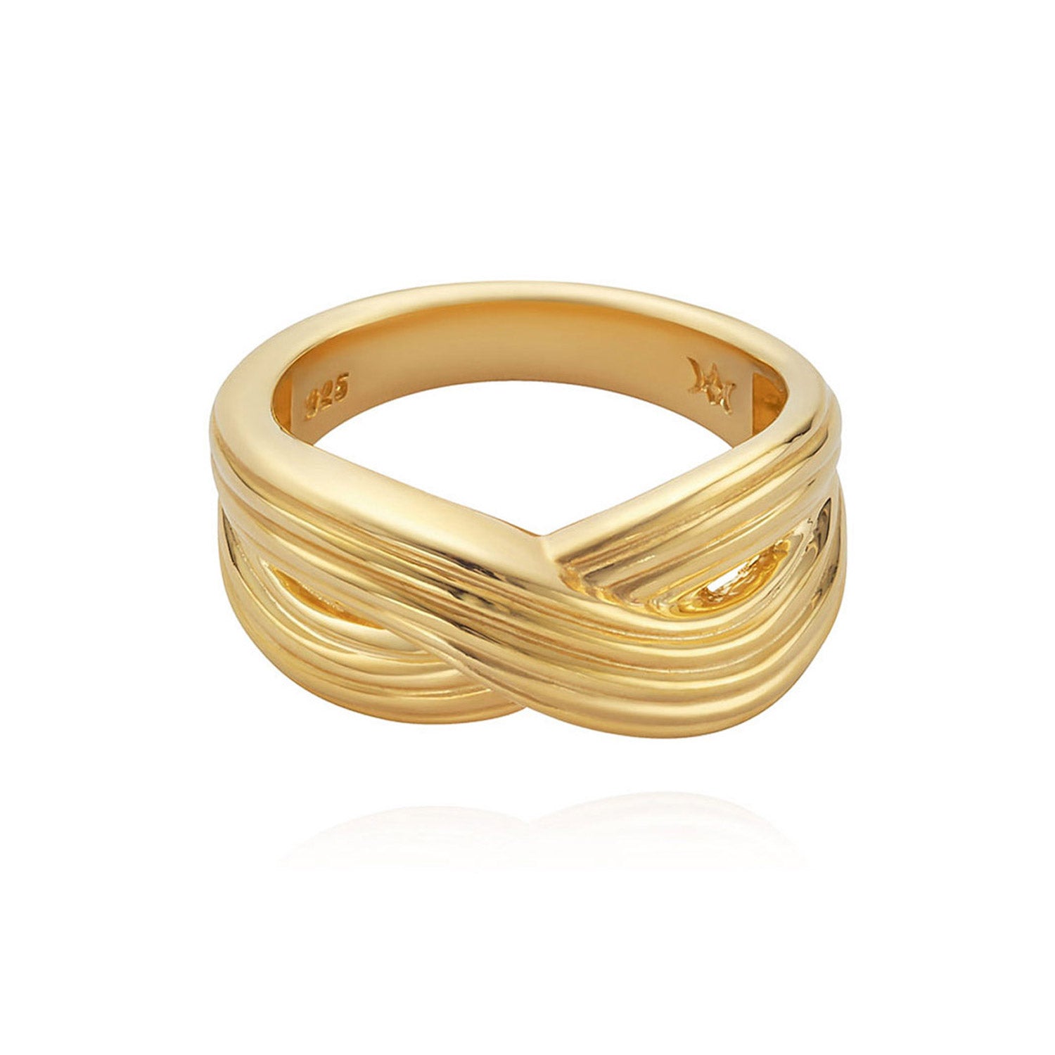 Silver Gold Infinity Rings Côté Caché Gold Infinity Ring | Jewellery | Côté Caché