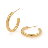 CLASSIC OPEN HOOP EARRINGS