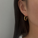 CLASSIC OPEN HOOP EARRINGS