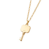 Key pendant necklace