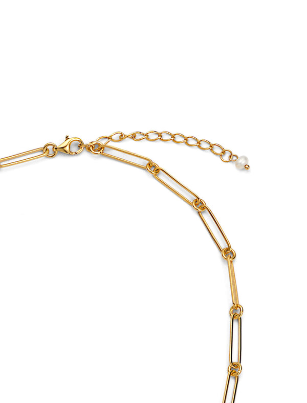 GOLD LINK CHAIN NECKLACE